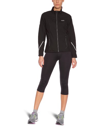 GORE RUNNING WEAR Essential Windstopper Active Shell Lady - Chaqueta de running para mujer, color amarillo, talla 36