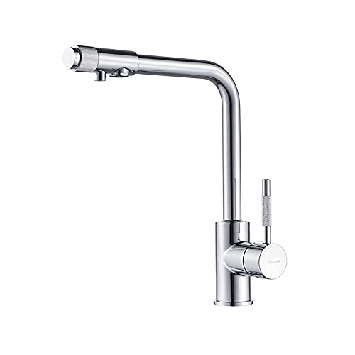 Grifo de la cocina Grifo de cocina Accoona, grifo de agua de latón macizo, grifos para fregadero de cocina, grifo mezclador de agua potable de una sola palanca, grifo A5179-3 Grifo de la cocina Grifo de cocina Accoona, grifo de agua de latón macizo, grifos para fregadero de cocina, grifo mezclador de agua potable de una sola palanca, grifo A5179-3