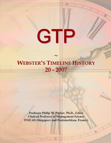 GTP: Webster's Timeline History, 20 - 2007