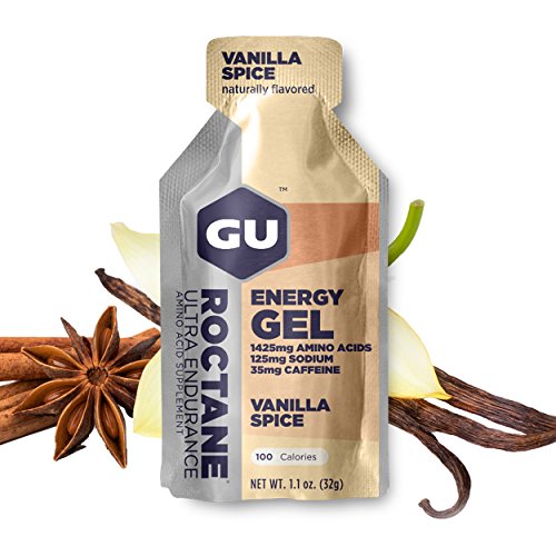 GU Energy Gel Energizante de Chocolate y Coco - Paquete de 24 x 32 gr - Total: 768 gr