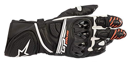 Guantes de Moto Alpinestars GP Plus R V2 Gloves Black White, Black/White, L