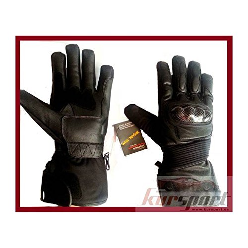 Guantes para moto piel y cordura. Accesorio motorista.