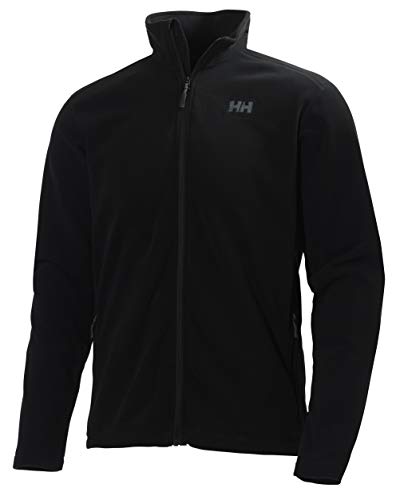 Helly Hansen Daybreaker Fleece Jacket Chaqueta con Forro Polar para Hombres, con tecnología Polartec y diseñada para Cualquier Actividad Casual o Deportiva, Negro, S