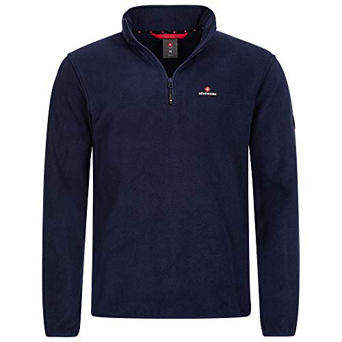 Höhorn Skyja - Sudadera de forro polar con media cremallera para hombre azul oscuro L Höhorn Skyja - Sudadera de forro polar con media cremallera para hombre azul oscuro L