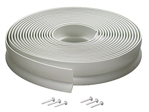 M-D Building Products 3822 - Tapa de vinilo para puerta de garaje y laterales, 30 pies, color blanco M-D Building Products 3822 - Tapa de vinilo para puerta de garaje y laterales, 30 pies, color blanco