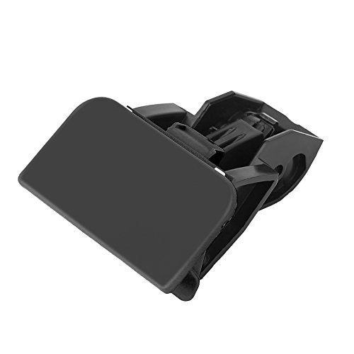 Manija de la tapa de la guantera, cerradura de la guantera ABS Manija de la tapa de la cerradura de la guantera del automóvil sin orificio(Negro)