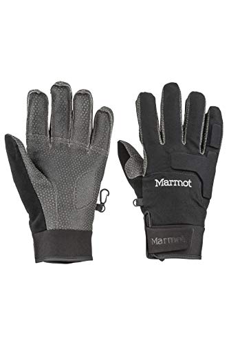 Marmot XT Glove Guantes Resistentes Al Agua Y Al Viento, Tejido Elástico Transpirable, Hombre, Black, M