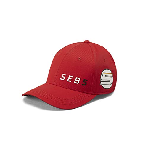 Mercancía oficial de Fórmula 1 - Scuderia Ferrari 2019 F1™ Sebastian Vettel 5 - Béisbol Gorra - Roja