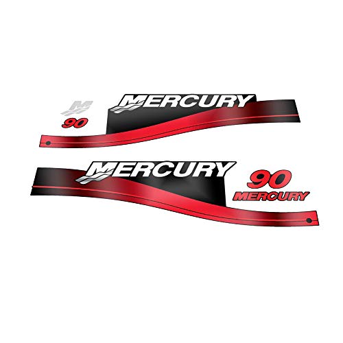 Mercury 90 (1999-2004) - Juego de adhesivos para fueraborda (adhesivos/adhesivos)