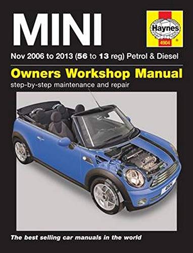 Mini Petrol & Diesel (Nov 06 -13) 56 to 13: 2006-2013 Mini Petrol & Diesel (Nov 06 -13) 56 to 13: 2006-2013