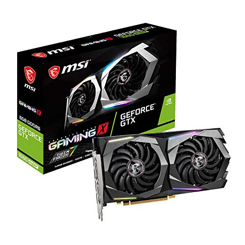 MSI Geforce GTX 1660 SUPER GAMING X - Tarjeta gráfica (6 GB GDDR6, 192 bit, Boost: 1830 MHz, DisplayPort x 3, HDMI 2.0b x 1)