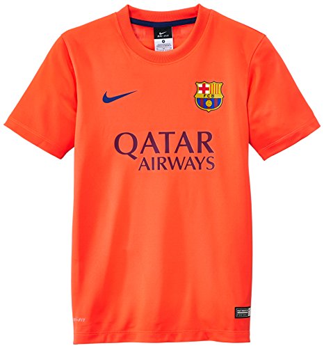NIKE FC Barcelona Away Supporters - Camiseta de fútbol, Color Gris, Talla L