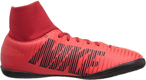 Nike Jr. Mercurial X Victory 6 Dynamic Fit IC, Zapatillas de Fútbol Unisex Adulto, Multicolor (University Red/Black-Bright CR), 37.5 EU