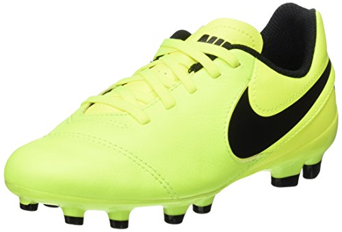 Nike Tiempo Legend Vi FG, Zapatillas de Fútbol Unisex Niños, Verde (Volt/Black-Volt), 33.5 EU