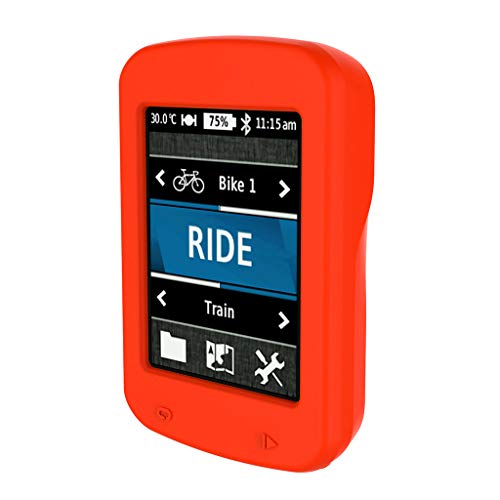 only y - Carcasa para Garmin Edge 820 GPS, carcasa de silicona y protector de pantalla, diseño de piel, accesorios GPS, multicolor