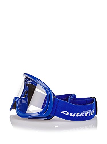 Outstars Gafas de Esquiar/Motocross, Azul, Talla Única