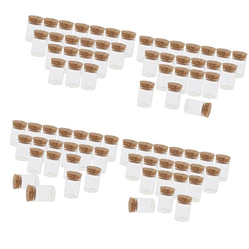 P Prettyia Mini Frascos de Muestra de Botellas de Vidrio de 10 Piezas de 10 Ml con Tapones de Corcho para Manualidades de Arte P Prettyia Mini Frascos de Muestra de Botellas de Vidrio de 10 Piezas de 10 Ml con Tapones de Corcho para Manualidades de Arte