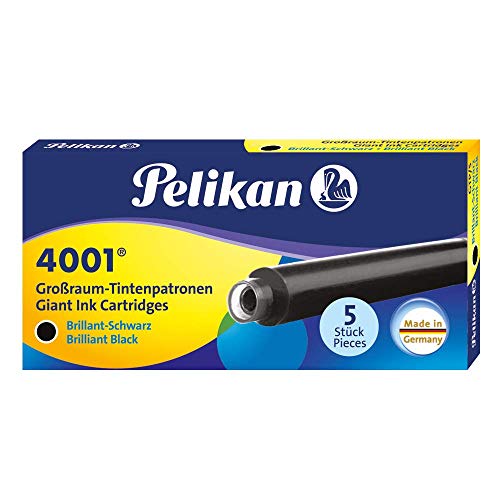 Pelikan GTP/5 - Cartucho tinta estilográfica, color negro