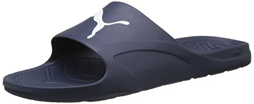 Puma - Divecat, Zapatos de Playa y Piscina Unisex Adulto, Azul (Peacoat-White 03), 43 EU