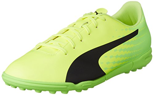 Puma Evospeed 17.5 TT, Botas de fútbol Hombre, Amarillo (Safety Yellow Black-Green Gecko 01), 40 EU