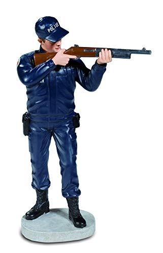 Reproduction - Figura de policía con fusil (21/12/5,5 cm)