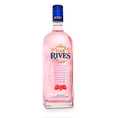 RIVES Pink ginebra botella 70 cl
