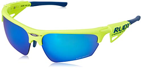 Rudy Project Noyz Rac. Yellow Fluo-MLS Blue, Unisex - Adulto, One Size