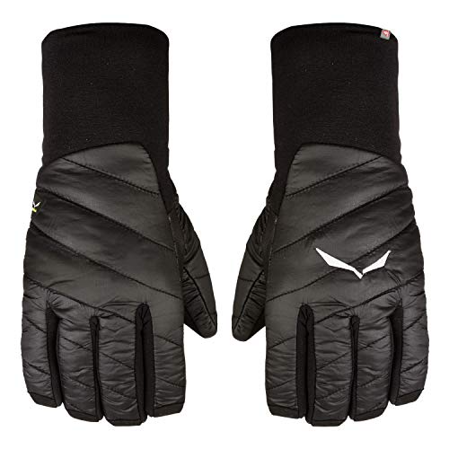 SALEWA Ortles 2 PRL Guantes, Unisex Adulto, Negro (Black out), S