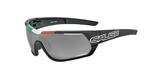 Salice 016ITACRX - Gafas de Ciclismo, Color Negro, Talla única