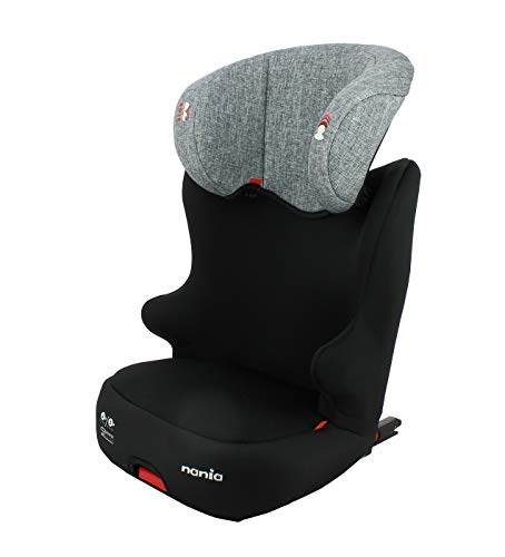 Silla de coche para Bebe Silla de coche elevador STARTER EASYFIX grupo 2/3 (15-36kg) con proteccion lateral - Nania Silver Silla de coche para Bebe Silla de coche elevador STARTER EASYFIX grupo 2/3 (15-36kg) con proteccion lateral - Nania Silver