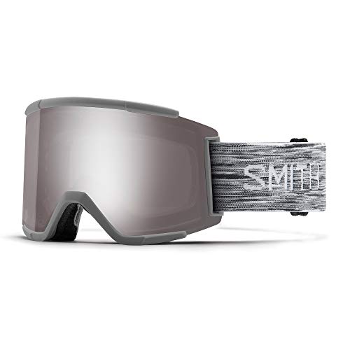 Smith Optics Squad XL Gafas de Esquí, Unisex Adulto, Gris (Cloud/Sun Platinum Mirror), L