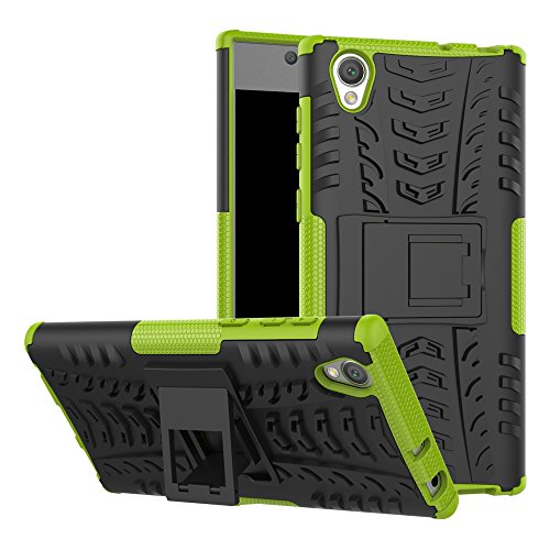 Sony Xperia L1 Funda, FoneExpert® Heavy Duty silicona híbrida con soporte Cáscara de Cubierta Protectora de Doble Capa Funda Caso para Sony Xperia L1