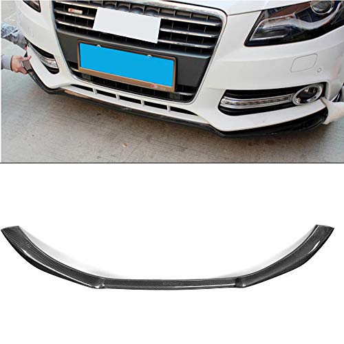 Spoiler Delantero, Fibra De Carbono Bumper Front Lip Auto Front Front Spoiler para Audi A4 B8 Standard 2009-2012 Non para Sline Spoiler Delantero, Fibra De Carbono Bumper Front Lip Auto Front Front Spoiler para Audi A4 B8 Standard 2009-2012 Non para Sline