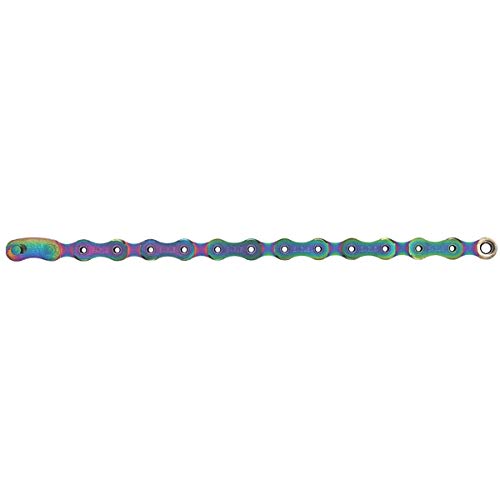 SRAM Cadena Eagle XX1 Arcoiris 12V, 126 eslabones, Unisex Adulto, Arco Iris, Talla única SRAM Cadena Eagle XX1 Arcoiris 12V, 126 eslabones, Unisex Adulto, Arco Iris, Talla única