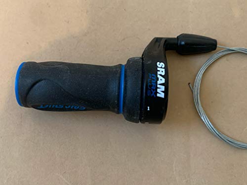 SRAM MRX Plus Grip Shift - Empuñadura para bicicleta (3 posiciones, izquierda)