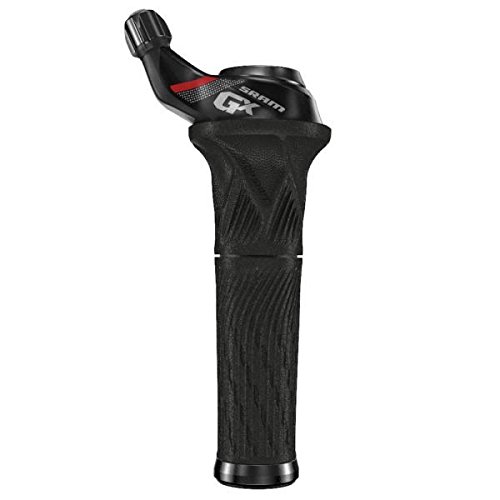 Sram MTB GX Grip Shift Index Front with Locking Grip - Cambio para Bicicletas, Color Rojo Sram MTB GX Grip Shift Index Front with Locking Grip - Cambio para Bicicletas, Color Rojo