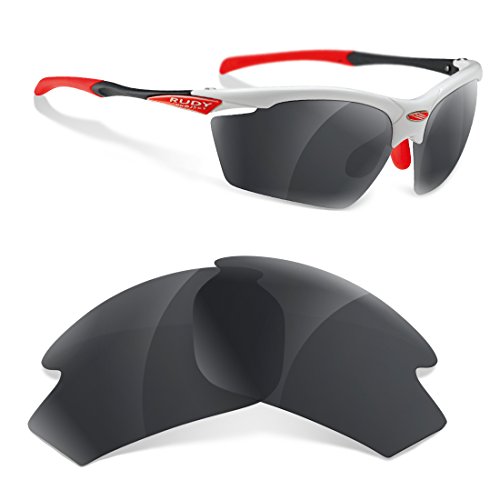 sunglasses restorer Lentes Polarizadas de Recambio para Rudy Project Agon (Black Iridium)