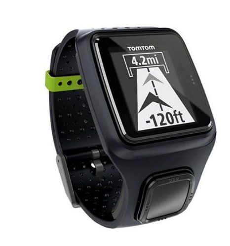 TomTom Runner - Reloj con GPS para correr, color Negro, Talla única