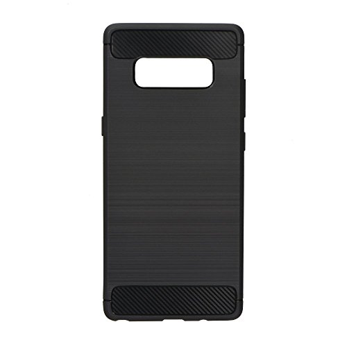 TOP EUROPE Samsung Galaxy Note 8 - Carbon Case Funda Acabado en Carbono de Gel TPU Flexible Carcasa Trasera Protección Total Super Fina para Samsung Galaxy Note 8 - Negro TOP EUROPE Samsung Galaxy Note 8 - Carbon Case Funda Acabado en Carbono de Gel TPU Flexible Carcasa Trasera Protección Total Super Fina para Samsung Galaxy Note 8 - Negro