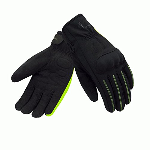 UNIK Winter Lady C-41 Polar Tec Gloves Pair Guantes, Mujer, Negro/Fluor, Small