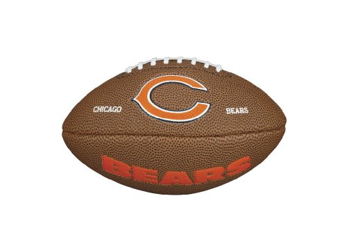 Wilson Fútbol Suave de la NFL, NFL, Color Chicago Bears, tamaño Mini