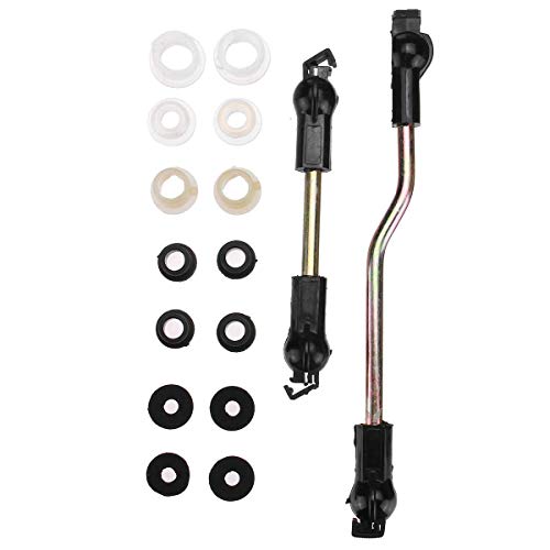 WOVELOT una Set Car Gear Shifter Kit de Reparación Selector Bush Kit para Jetta Golf Mk1 Convertible GTI Selector Varillas Kit de Varillaje 171798211 WOVELOT una Set Car Gear Shifter Kit de Reparación Selector Bush Kit para Jetta Golf Mk1 Convertible GTI Selector Varillas Kit de Varillaje 171798211