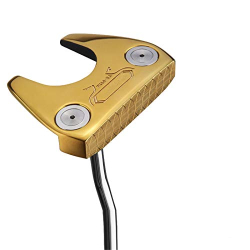 XMSIA Club de Golf Individual Golf Sand Wedge Golf Club Wedge for Hombres, diestros Derecho para los Hombres (Color : Gold, Size : One Size)
