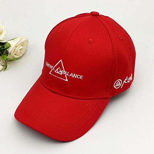 Yang Mi el Mismo Sombrero Rojo Femenino Letras de Marea de Verano Caperucita Roja Gorra de béisbol Moda Gorra de sombrilla Salvaje versión Coreana