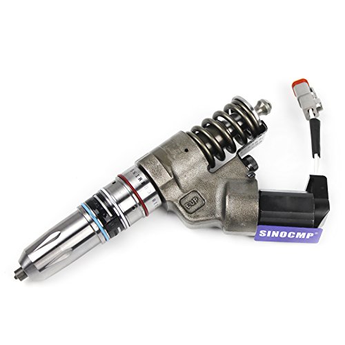 4026222 Inyector de combustible - SINOCMP Excavadora inyector bomba de combustible para piezas de motor diesel Cummins M11, garantía de 3 meses