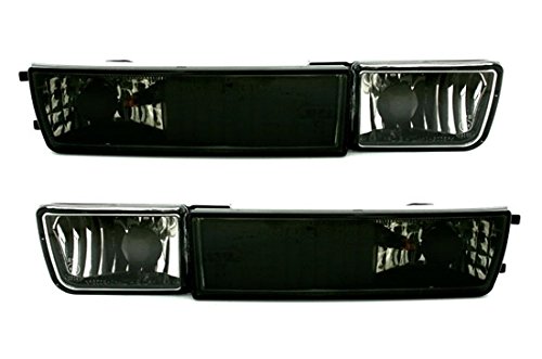 AD Tuning KG 960581 - Juego de intermitentes delanteros y faros antiniebla, color negro y transparente.