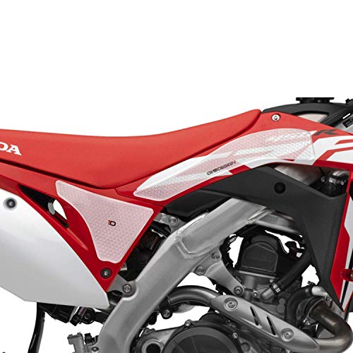 Adhesivo de protección Lateral para depósito Honda_Cross_CRF 250 R - CRF 250 X - CRF 450 R - CRF 450 RX - CRF 450 RWE - CRF 450 X - CEF 450 L Transparente