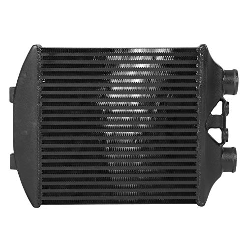 Akozon Intercooler de entrada de 2,4 pulgadas y 60 mm Radiador de aluminio de montaje frontal para Ibiza/Cupra/Fabia / MK4 1.9 TDI Akozon Intercooler de entrada de 2,4 pulgadas y 60 mm Radiador de aluminio de montaje frontal para Ibiza/Cupra/Fabia / MK4 1.9 TDI