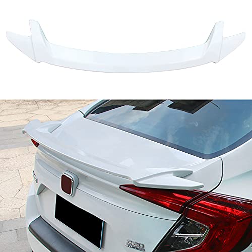 AleróN Trasero De Coche, Apto Para H-Onda C-ivic 10Th Sedan Spoiler 2016-2021 Tipo R, DecoracióN De Coche, AleróN Trasero De Fibra De Carbono Abs, AleróN Trasero Modificado, FáCil InstalacióN,I