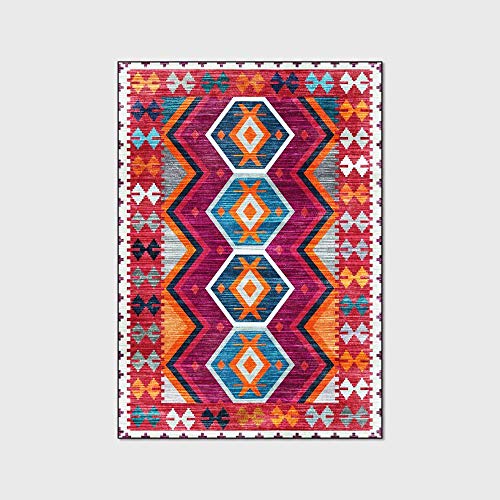 Alfombra Rectangular Geometría Bohemia Alfombra De Juego Multicolor Extra Grande Pequeño Tamaño Mediano Alfombra De Piso Para Sala De Estar Dormitorio Cocina Alfombra De Noche,100x150cm(39x59inch) Alfombra Rectangular Geometría Bohemia Alfombra De Juego Multicolor Extra Grande Pequeño Tamaño Mediano Alfombra De Piso Para Sala De Estar Dormitorio Cocina Alfombra De Noche,100x150cm(39x59inch)